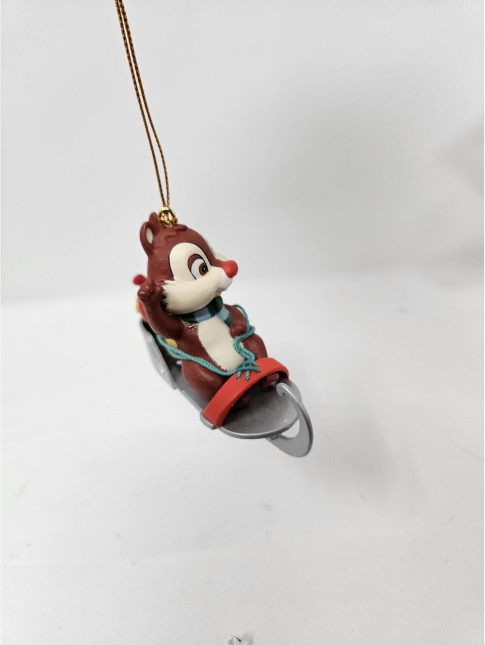 Grolier Disney Christmas Dale on Sled Ornament